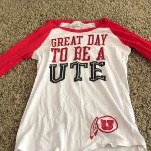 University of Utah Victoria’s Secret pink tee
